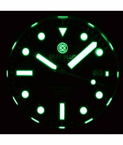 Deep Blue 44mm Men's Master 1000 Retro Collection Automatic Bracelet Watch