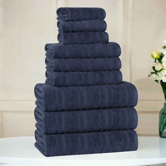 Superior "Mika" Cotton 9-Piece Towel Set