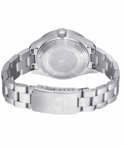 Deep Blue 42mm Ocean Mariner 300 Swiss Automatic Ceramic Lume Bezel Bracelet Watch