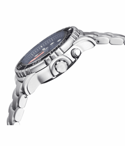 Deep Blue 44mm Pro Sea Diver II Automatic Ceramic Bezel Bracelet Watch