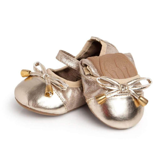 Talaria Littles Premium Girl Flats w/ Strap
