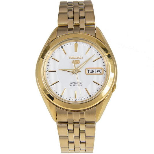 Seiko Men's Series 5 38mm Automatic Goldtone Bracelet Watch