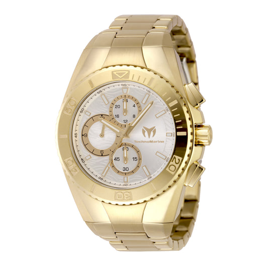 TechnoMarine Men's 44mm Manta Ocean Quartz Bracelet Watch
