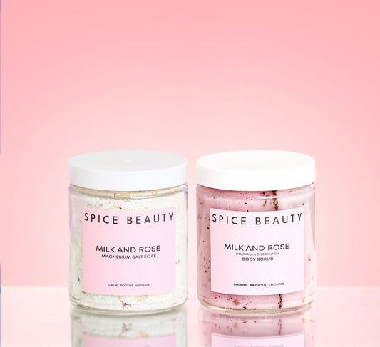 Spice Beauty Radiant Skin Body Scrub & Salt Soak Duo
