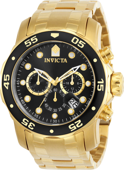 Invicta Men's 48mm Pro Diver Scuba Quartz Chronograph Bracelet Watch