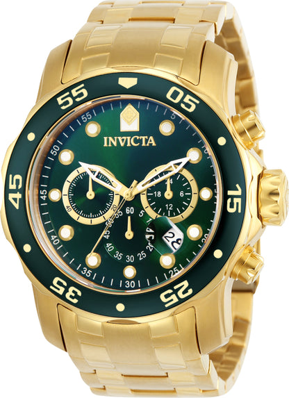 Invicta Men's 48mm Pro Diver Scuba Quartz Chronograph Bracelet Watch