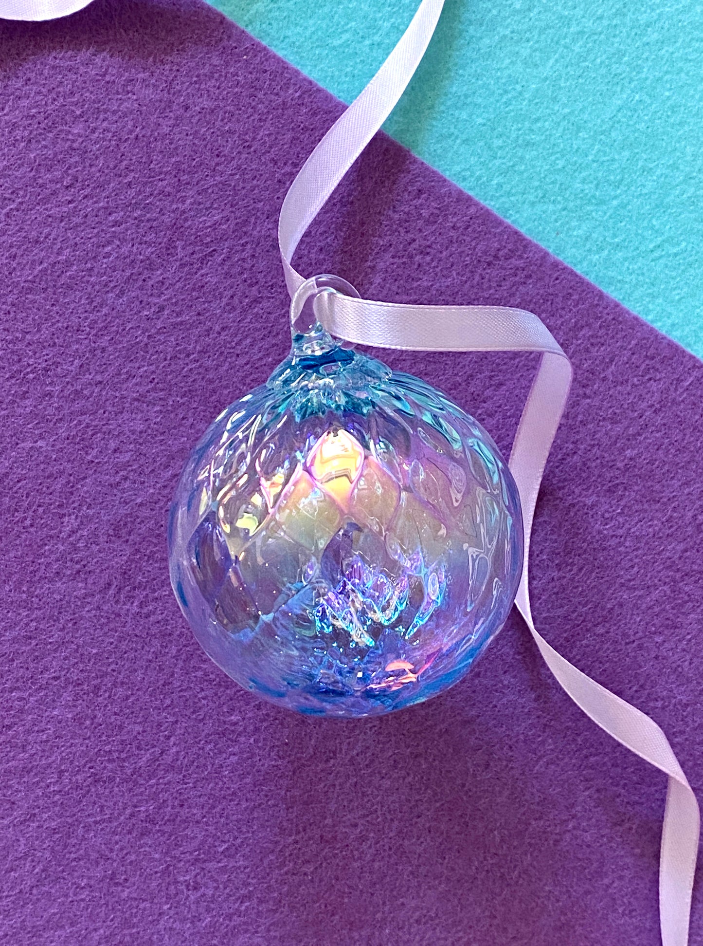 Glass Eye Studio Choice of Handblown Glass Birthstone Ornament