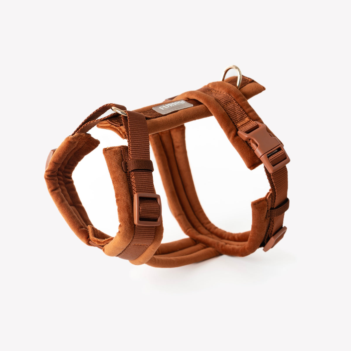 Furlou Clay Velvet Dog Harness Choice of Size
