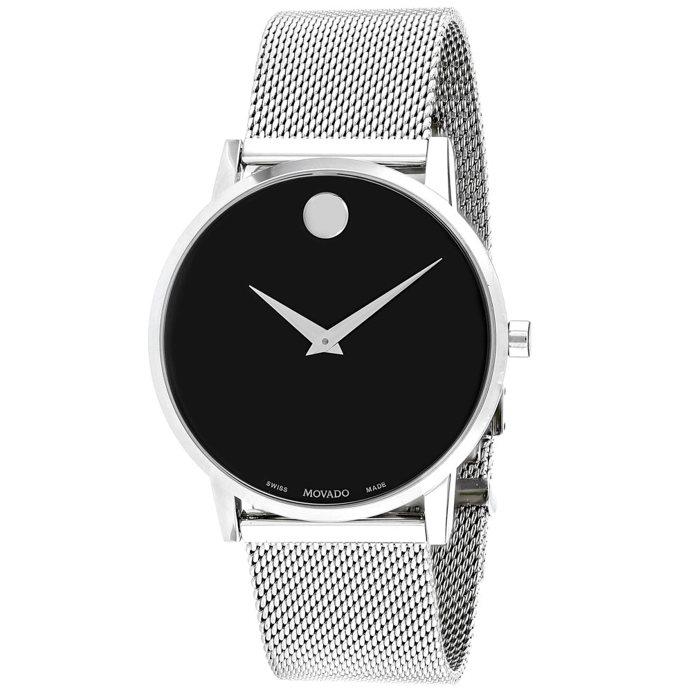 Movado Men's 40mm Museum Swiss Made Quartz Mesh Bracelet Watch