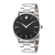 Movado Men's 40mm Classic Swiss Made Quartz Stick Index Marker Bracelet Watch