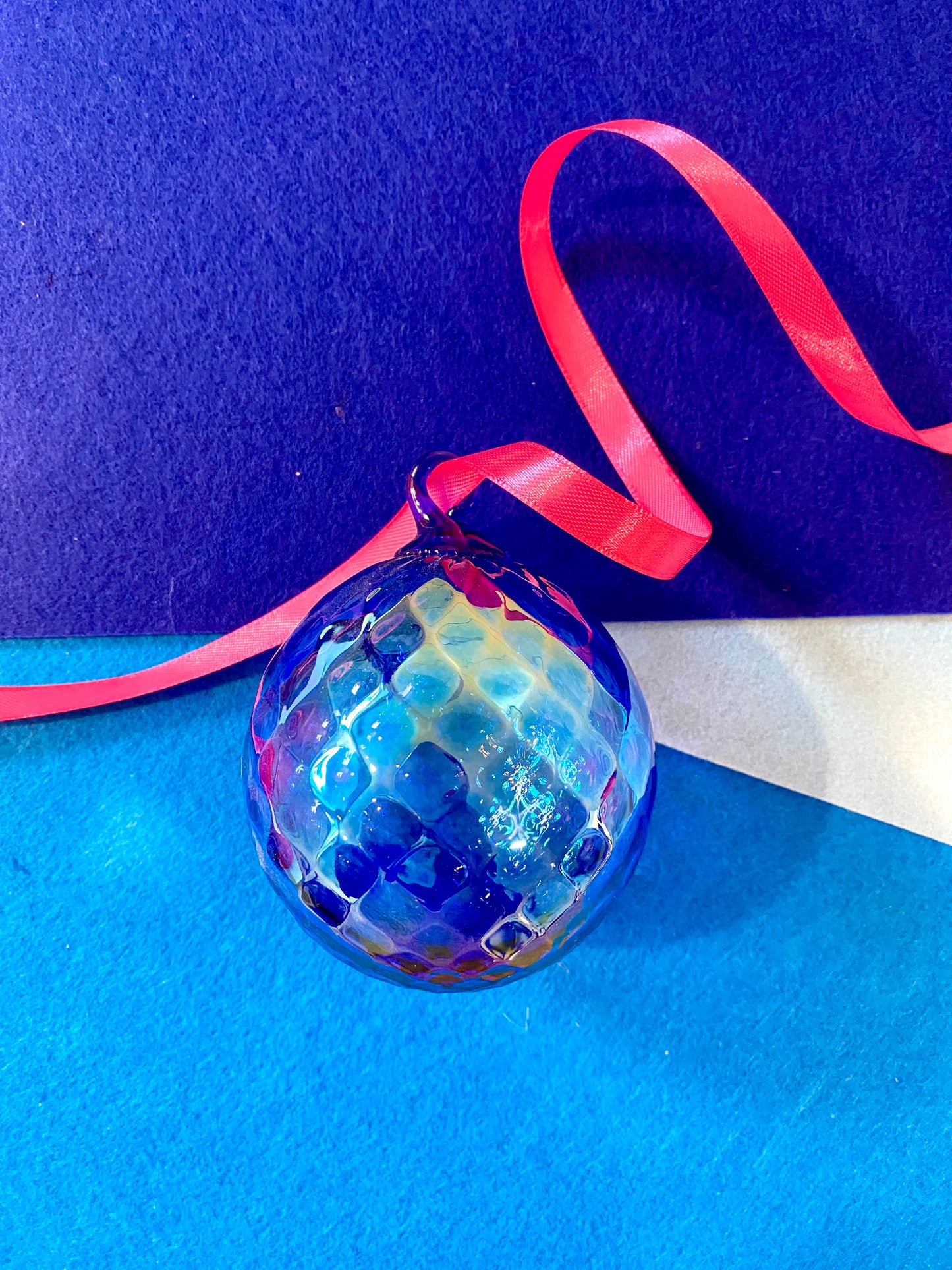 Glass Eye Studio Choice of Handblown Glass Birthstone Ornament
