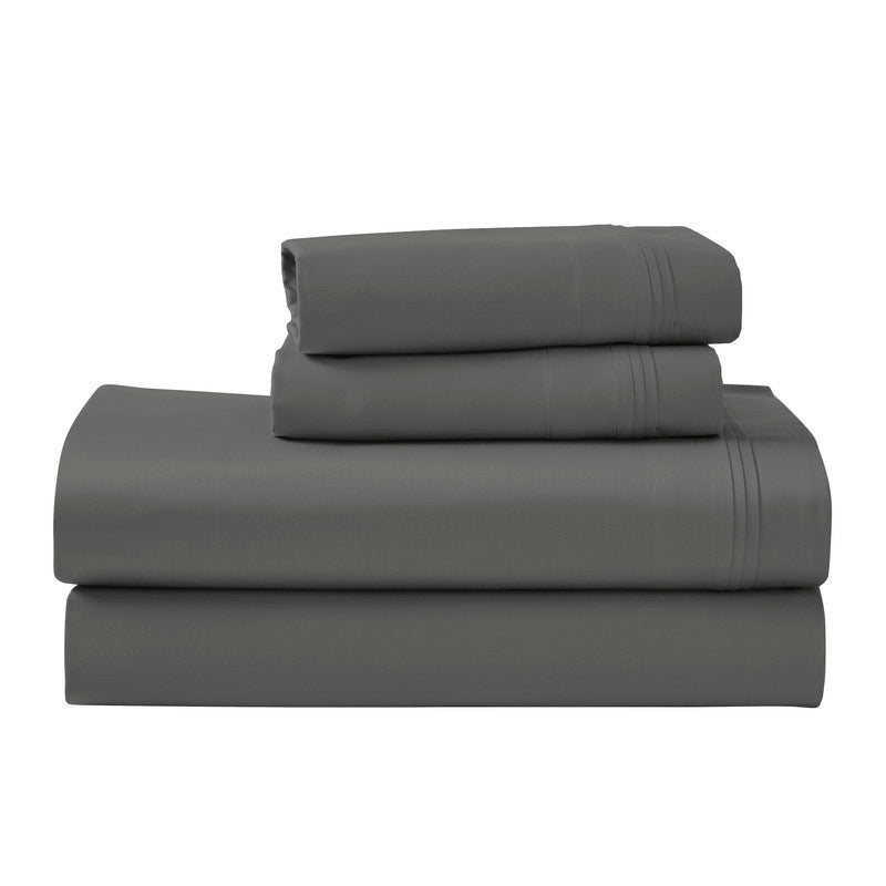 Superior 1000 Thread Count Egyptian Cotton Sateen Solid 4-Piece Sheet Set