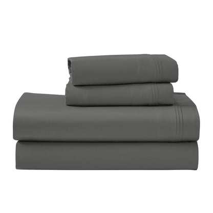 Superior 1000 Thread Count Egyptian Cotton Sateen Solid 4-Piece Sheet Set