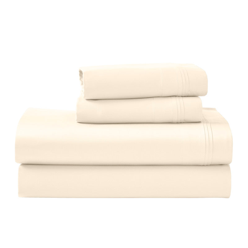 Superior 1000 Thread Count Egyptian Cotton Sateen Solid 4-Piece Sheet Set