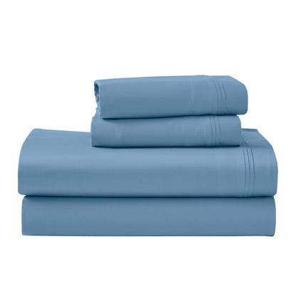 Superior 1000 Thread Count Egyptian Cotton Sateen Solid 4-Piece Sheet Set