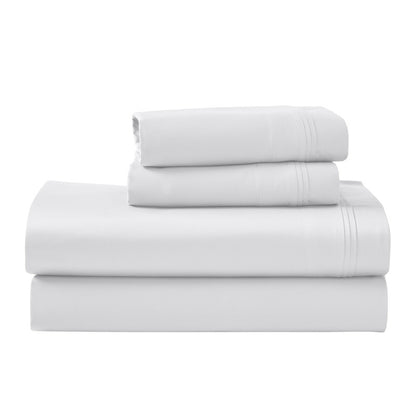 Superior 1000 Thread Count Egyptian Cotton Sateen Solid 4-Piece Sheet Set