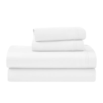 Superior 1000 Thread Count Egyptian Cotton Sateen Solid 4-Piece Sheet Set