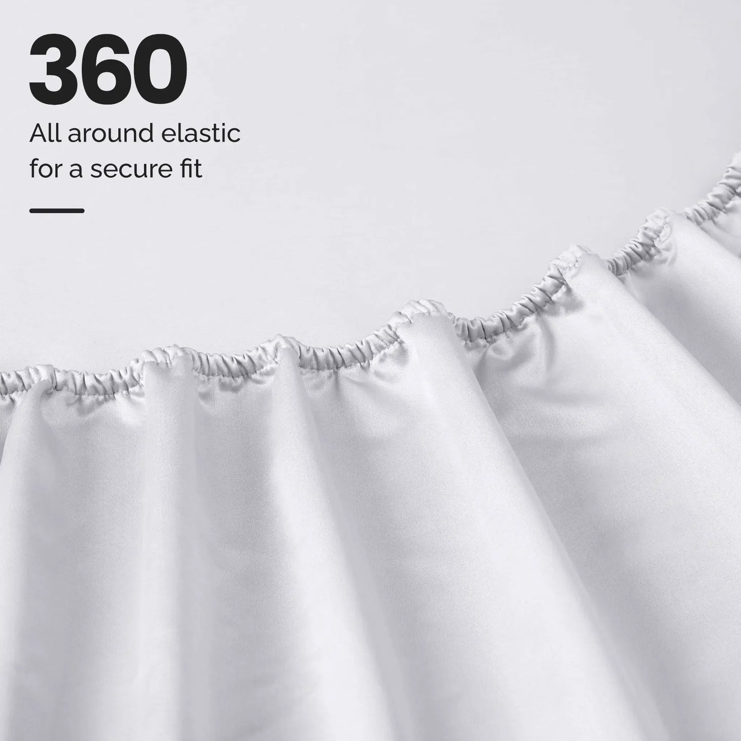 Superior 1000 Thread Count Egyptian Cotton Sateen Solid 4-Piece Sheet Set