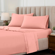 Superior 1000 Thread Count Egyptian Cotton Sateen Solid 4-Piece Sheet Set