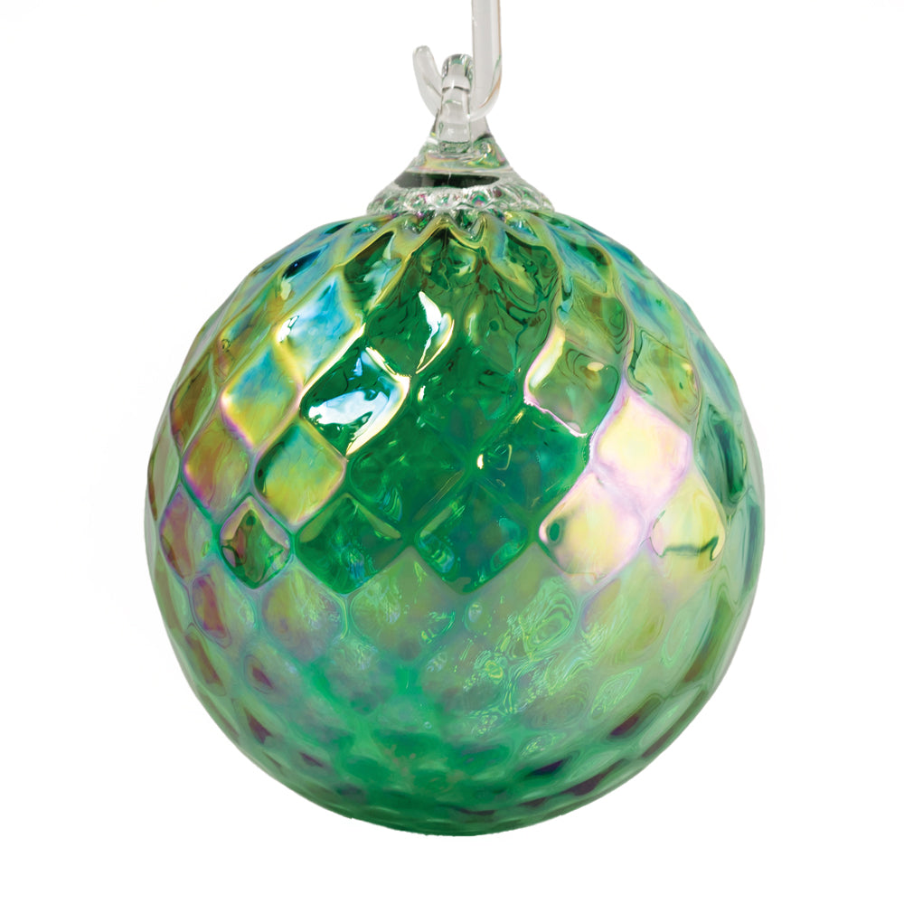 Glass Eye Studio Choice of Handblown Glass Birthstone Ornament