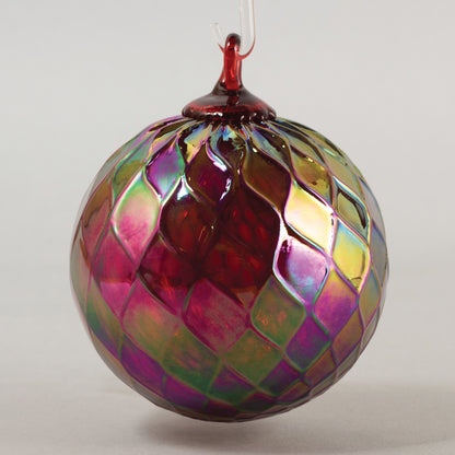 Glass Eye Studio Choice of Handblown Glass Birthstone Ornament