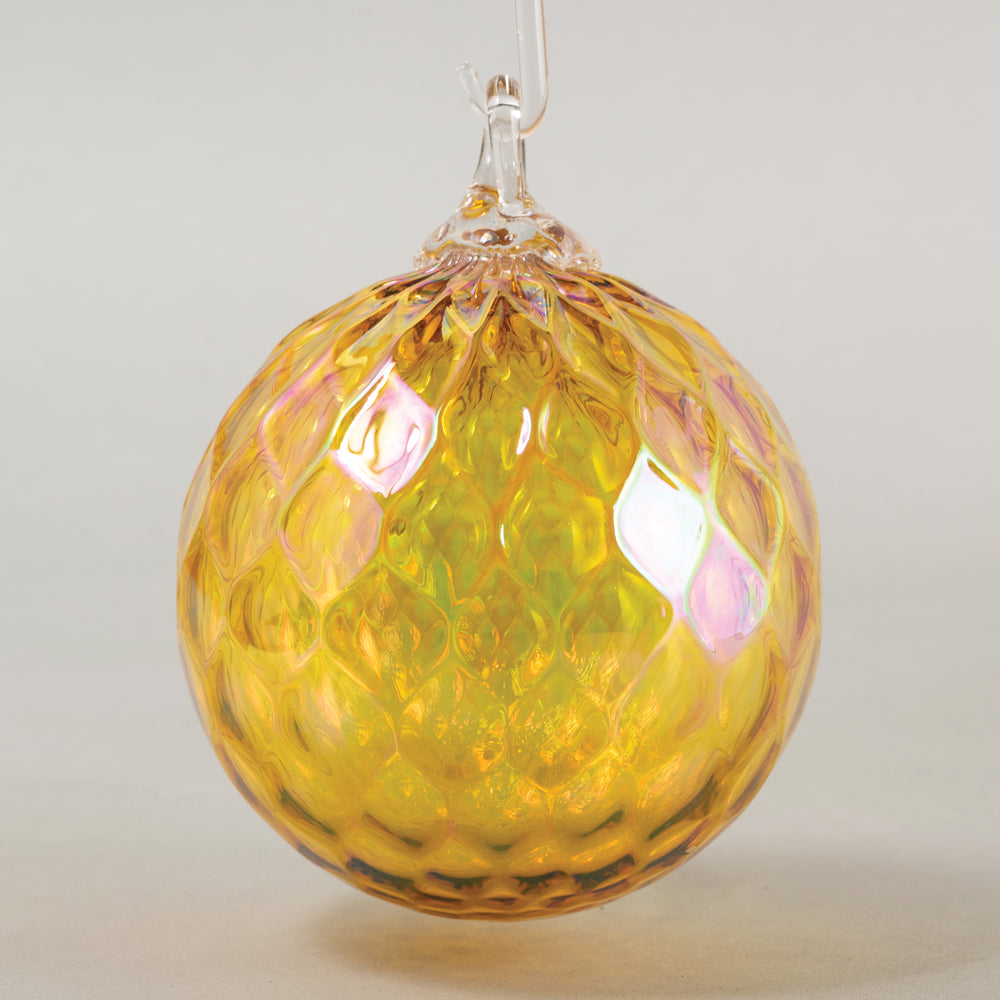 Glass Eye Studio Choice of Handblown Glass Birthstone Ornament
