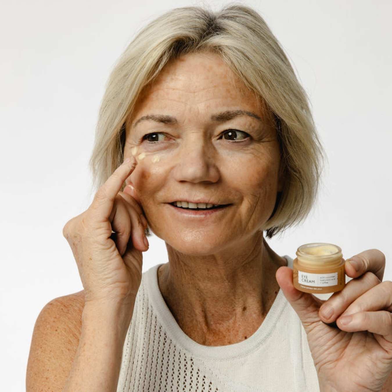 UpCircle Eye Cream with Hyaluronic Acid & Coffee