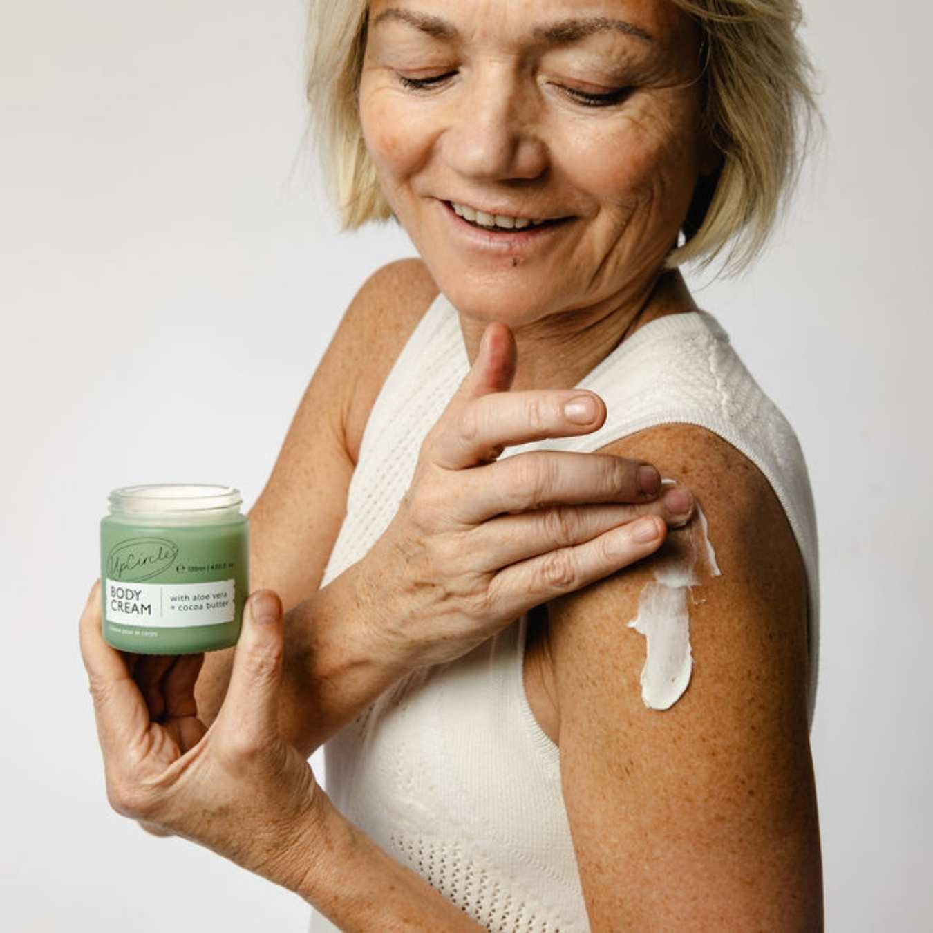 UpCircle Natural Body Cream with Aloe Vera & Cocoa Butter