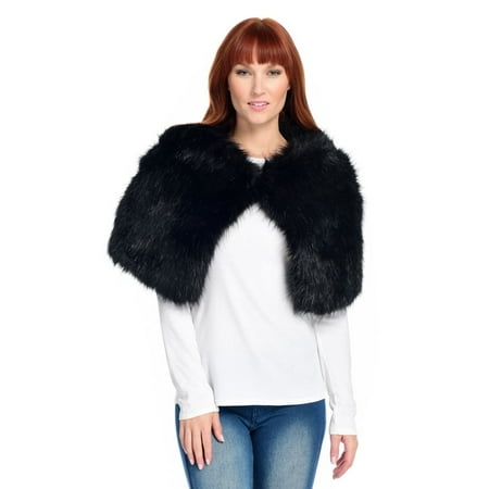 Laundry by Design Faux Fur Capelet
