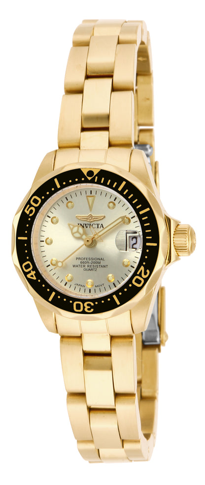 Invicta Women's 24mm Pro Diver Quartz Date Bracelet Watch