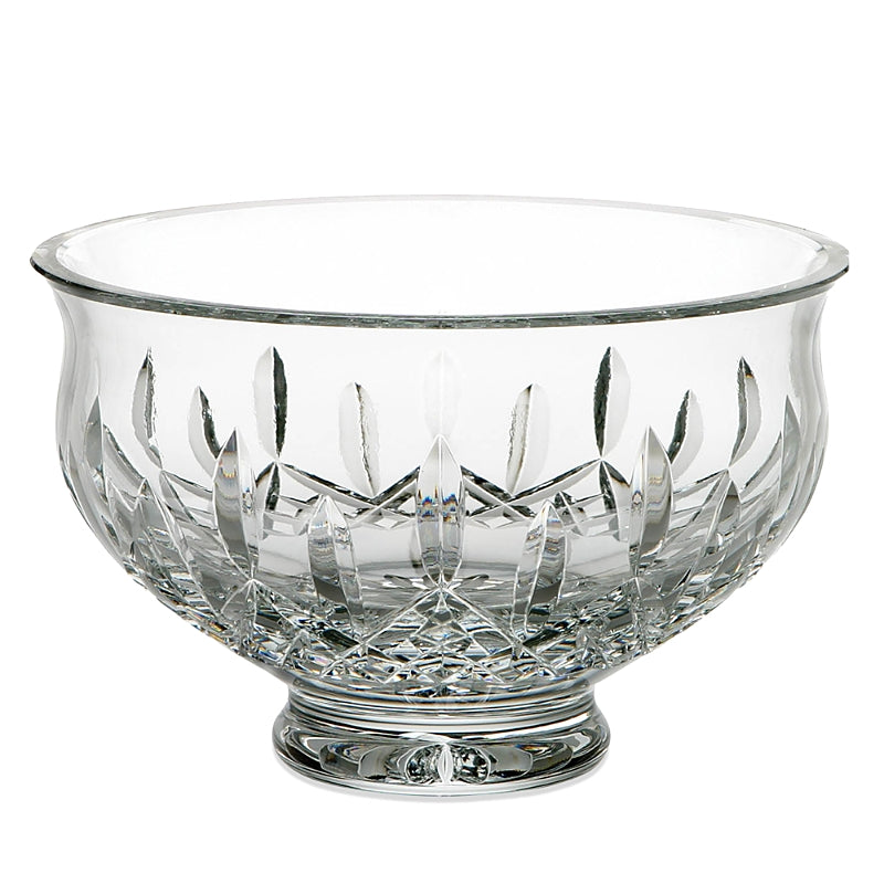 Waterford Lismore Crystal Footed 8" Clear Bowl