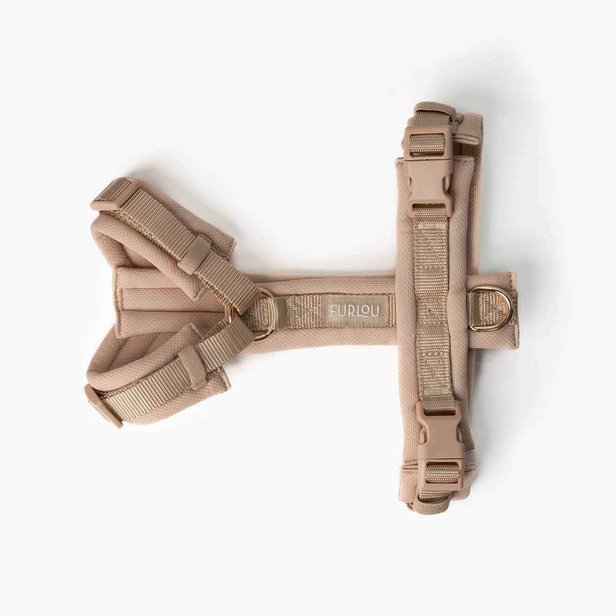 Furlou Tan Comfort Dog Harness Choice of Size