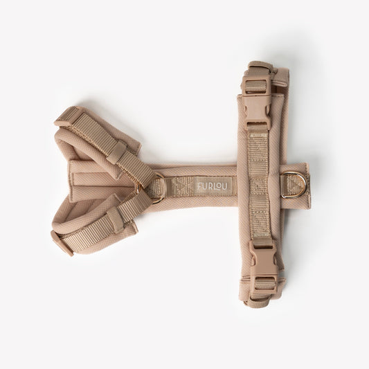 Furlou Tan Comfort Dog Harness Choice of Size
