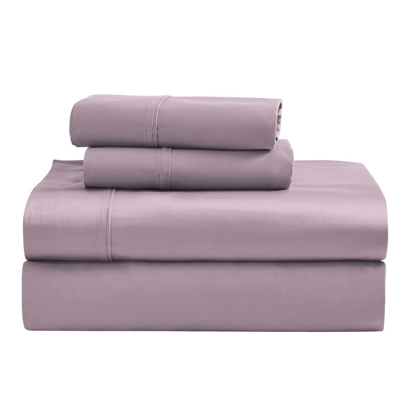 Superior 1200 Thread Count Egyptian Cotton Sateen Solid 4-Piece Sheet Set