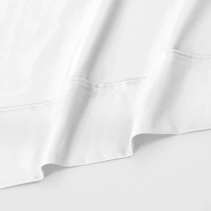 Superior 1200 Thread Count Egyptian Cotton Sateen Solid 4-Piece Sheet Set