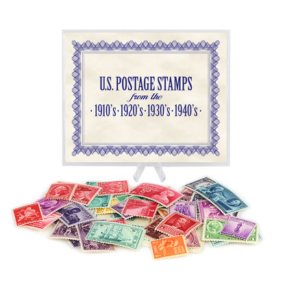 40 U.S. Postage Stamps from 1910-1940
