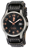 Invicta Men's 44mm I-Force Quartz Leather Cuff Strap Watch