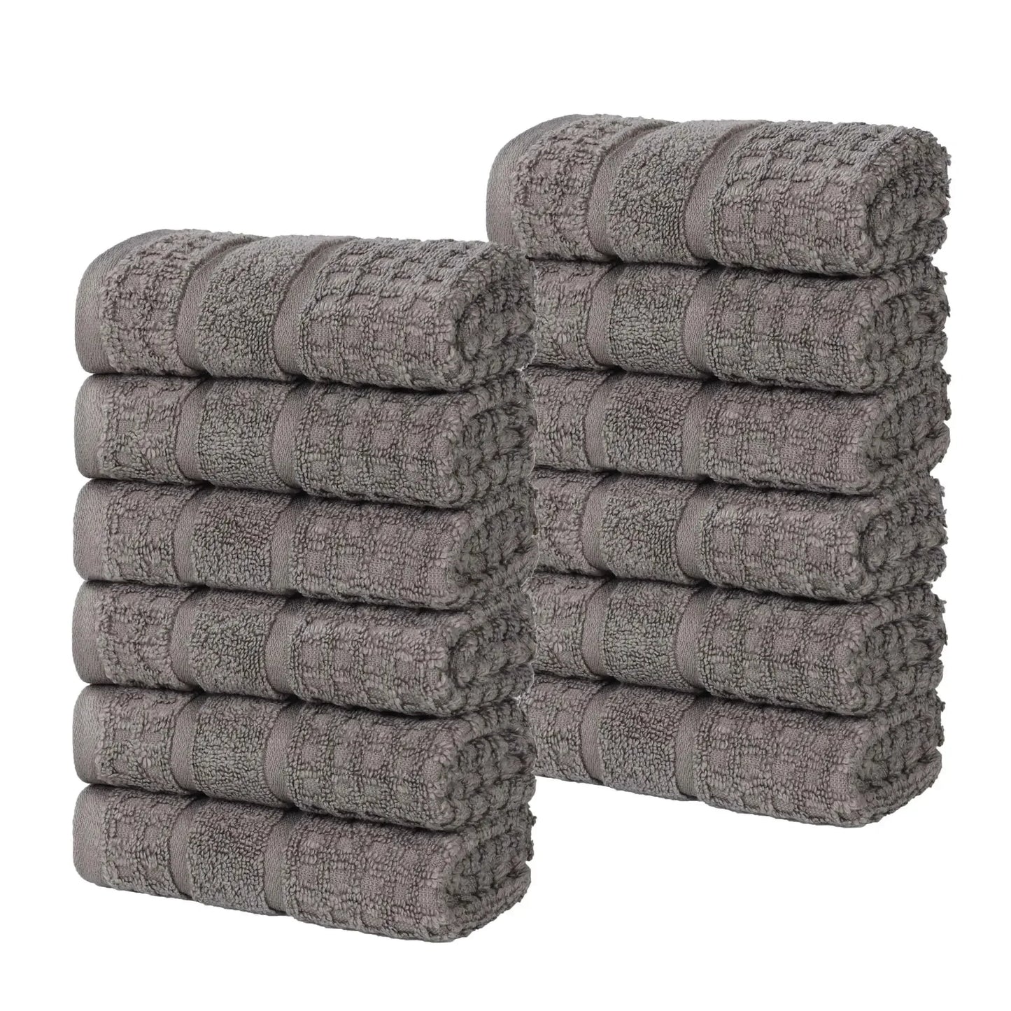 Superior "Napa" Zero Twist 100% Cotton Set of 6 Hand Towels
