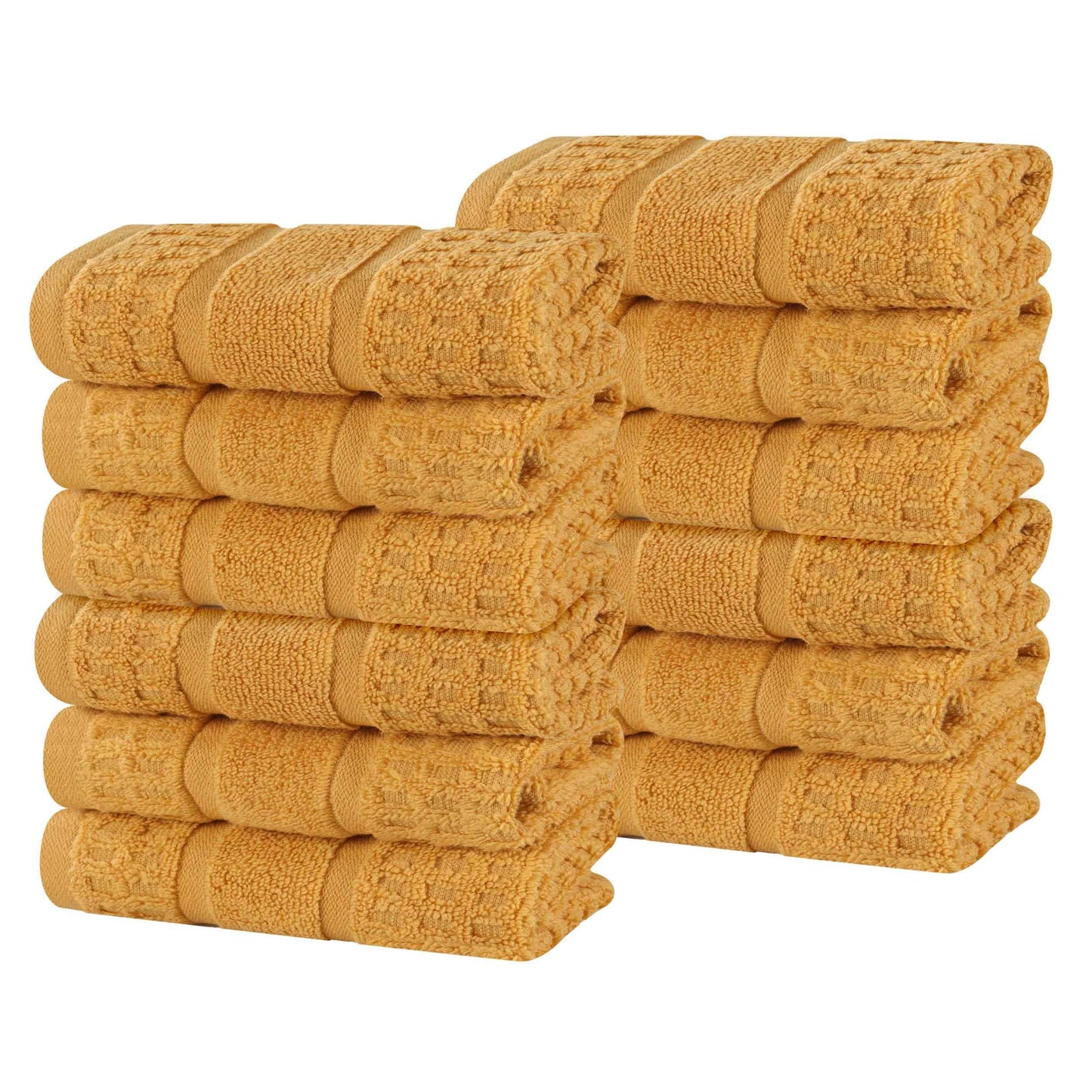 Superior "Napa" Zero Twist 100% Cotton Set of 6 Hand Towels