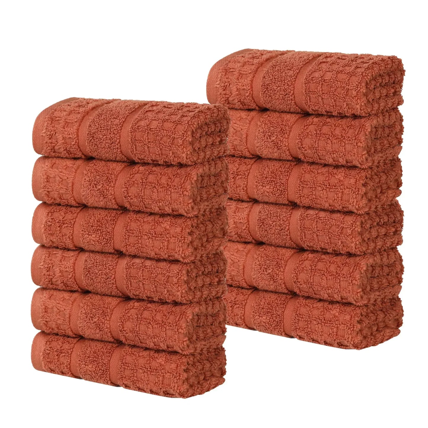 Superior "Napa" Zero Twist 100% Cotton Set of 6 Hand Towels