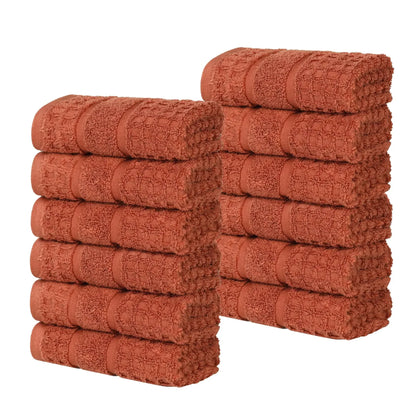 Superior "Napa" Zero Twist 100% Cotton Set of 6 Hand Towels