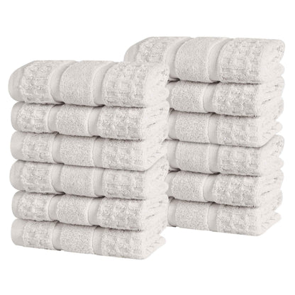 Superior "Napa" Zero Twist 100% Cotton Set of 6 Hand Towels