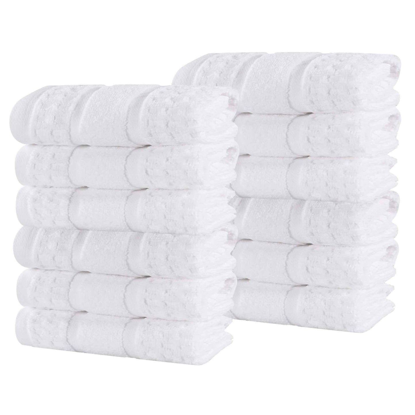 Superior "Napa" Zero Twist 100% Cotton Set of 6 Hand Towels
