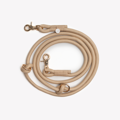 Furlou Tan 8ft Hands Free Braided Leash