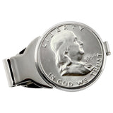 Silvertone Franklin Half Dollar Coin 1948-1963 Money Clip