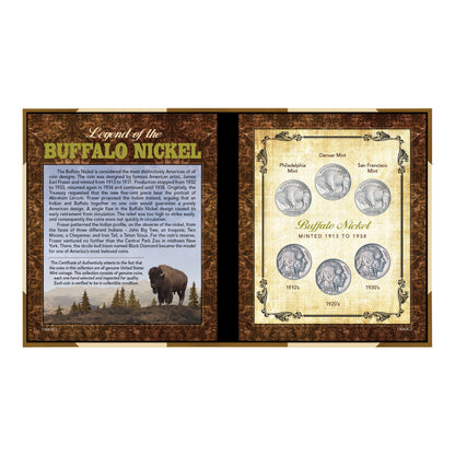 1913-1938 Legend of the Buffalo Nickel Collection