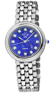 GV2 by Gevril Women's 33mm Arezzo Swiss Quartz Diamond & Gemstone Bracelet Watch