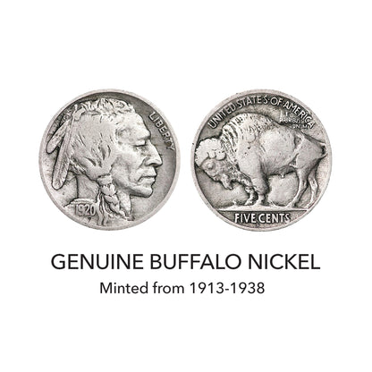 Complete 1920's Buffalo Nickel Collection with Display Portfolio