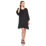 White Mark Women's Crochet Cover Up