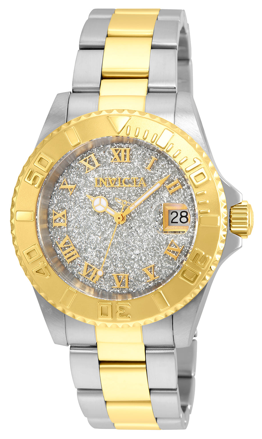 Invicta Women's 40mm Angel Quartz Glitter Dial Bracelet Watch